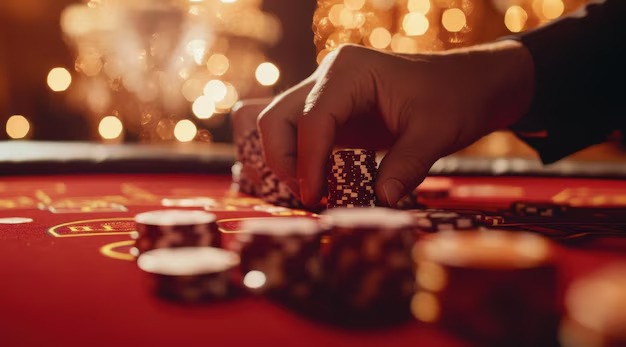 Live dealer at Mesin Arcade blackjack table on gobet